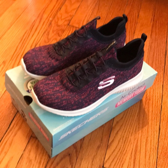 skechers flex memory foam air cooled
